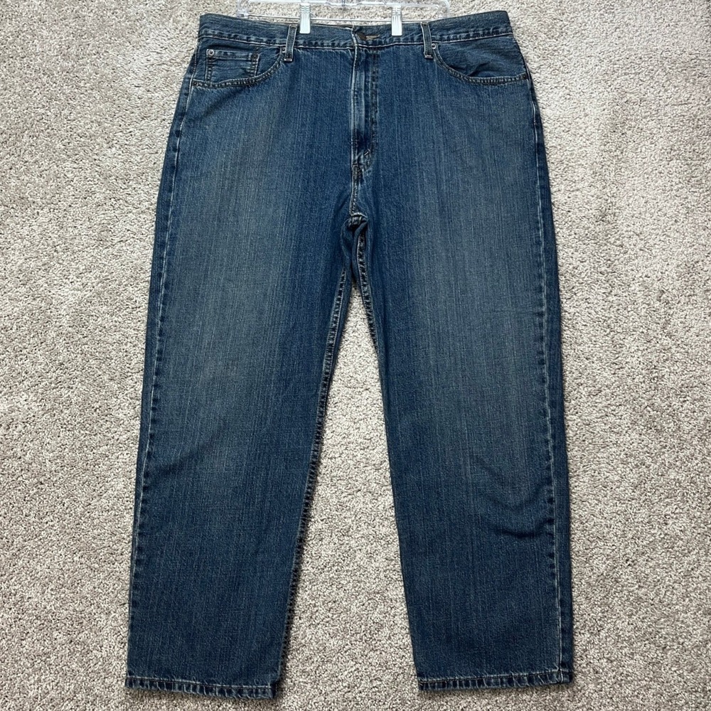 Denizen Levi's 285 Relaxed Fit Jeans Men 42x30 Medium Wash Denim Baggy 5-Pocket